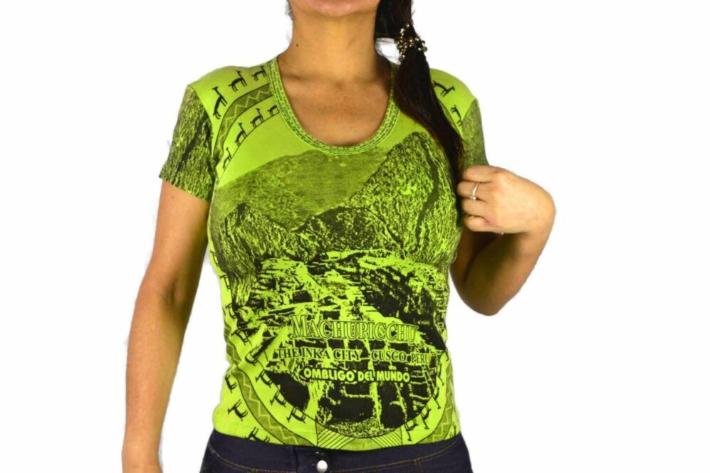 Shirt Machu Picchu Grün